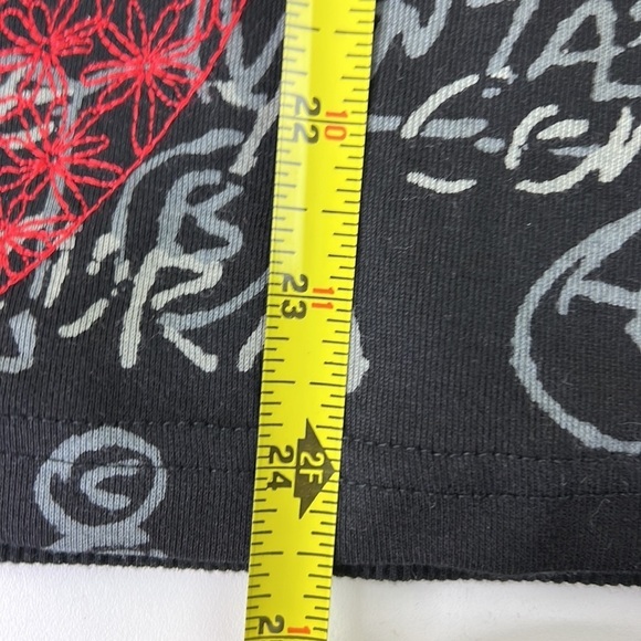 Desigual Black Long Sleeved Heart Print - Picture 8 of 11